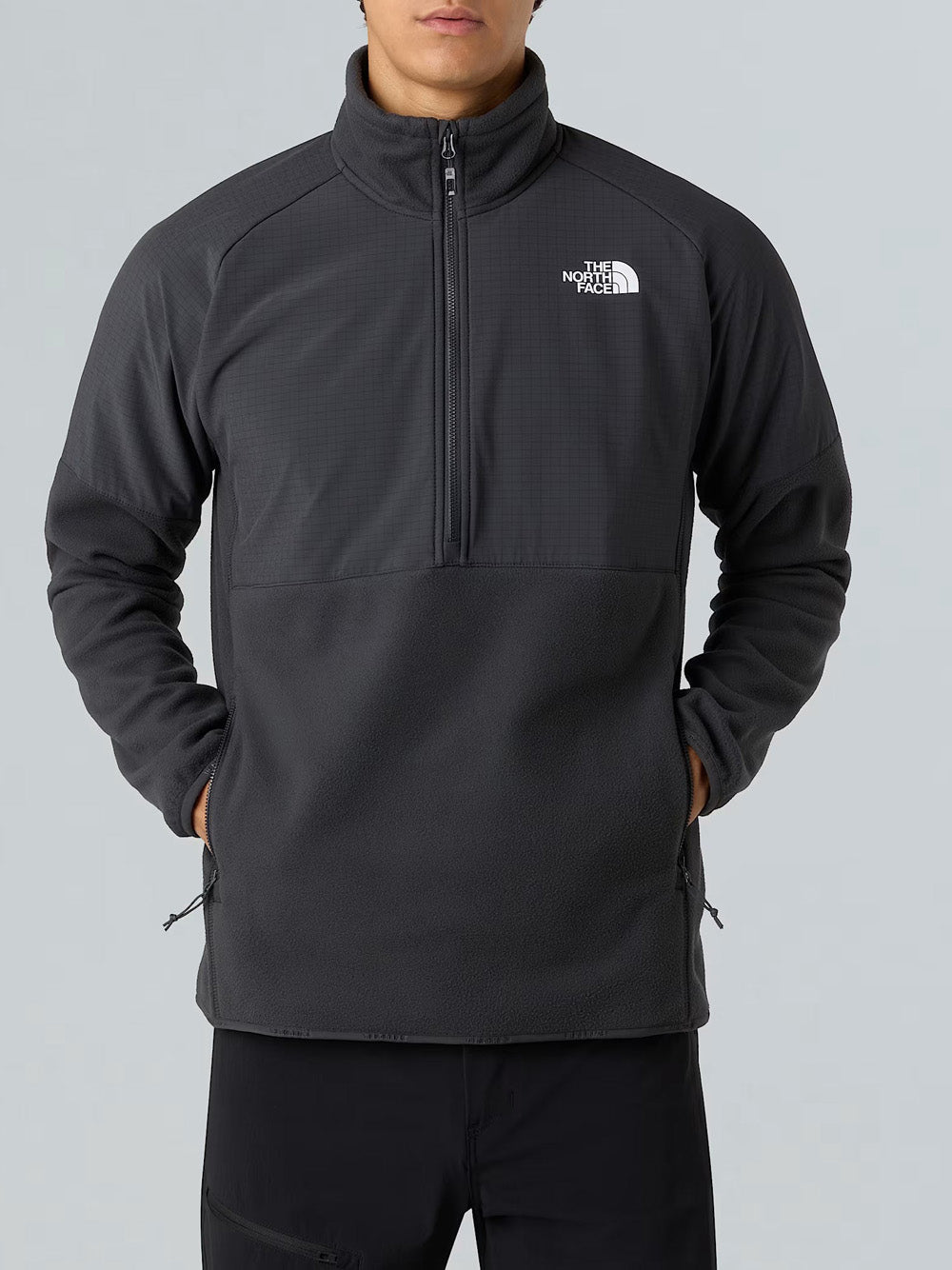 Felpa The North Face Pile Glacier da Uomo - Nero