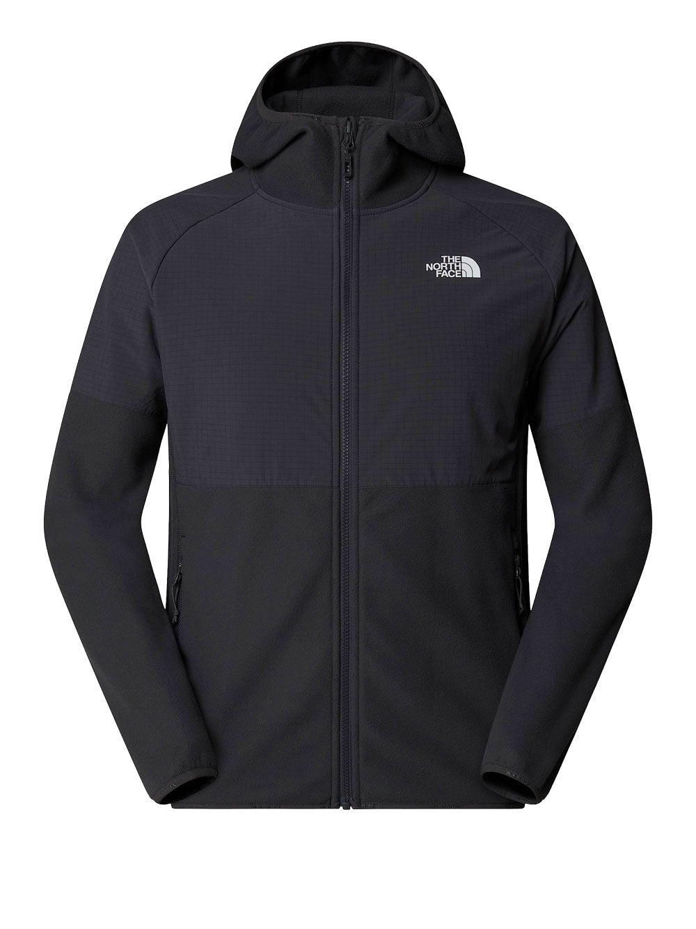 Giubbino The North Face pile Glacier da Uomo - Nero