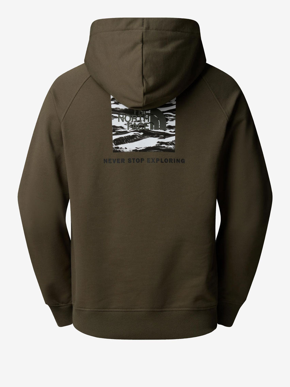 Felpa Cappuccio The North Face da Uomo - Verde