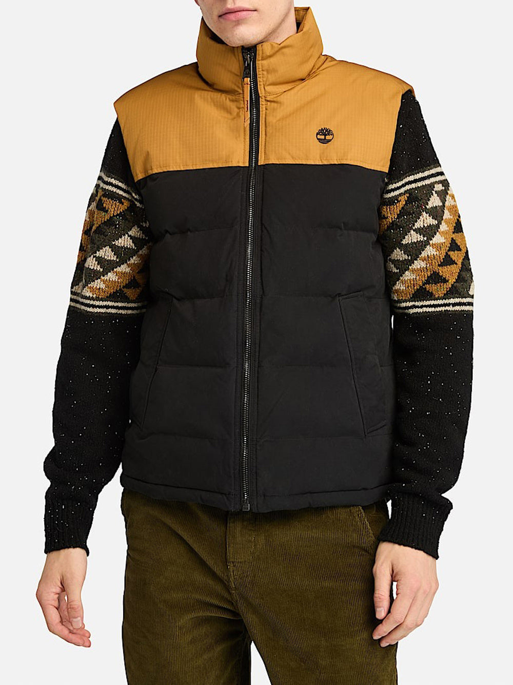 Smanicato Timberland da Uomo - Giallo Nero