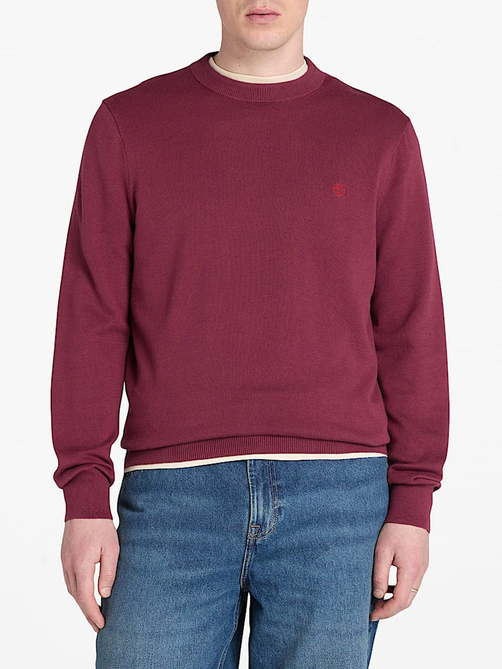 Maglione Timberland da Uomo - Bordeaux