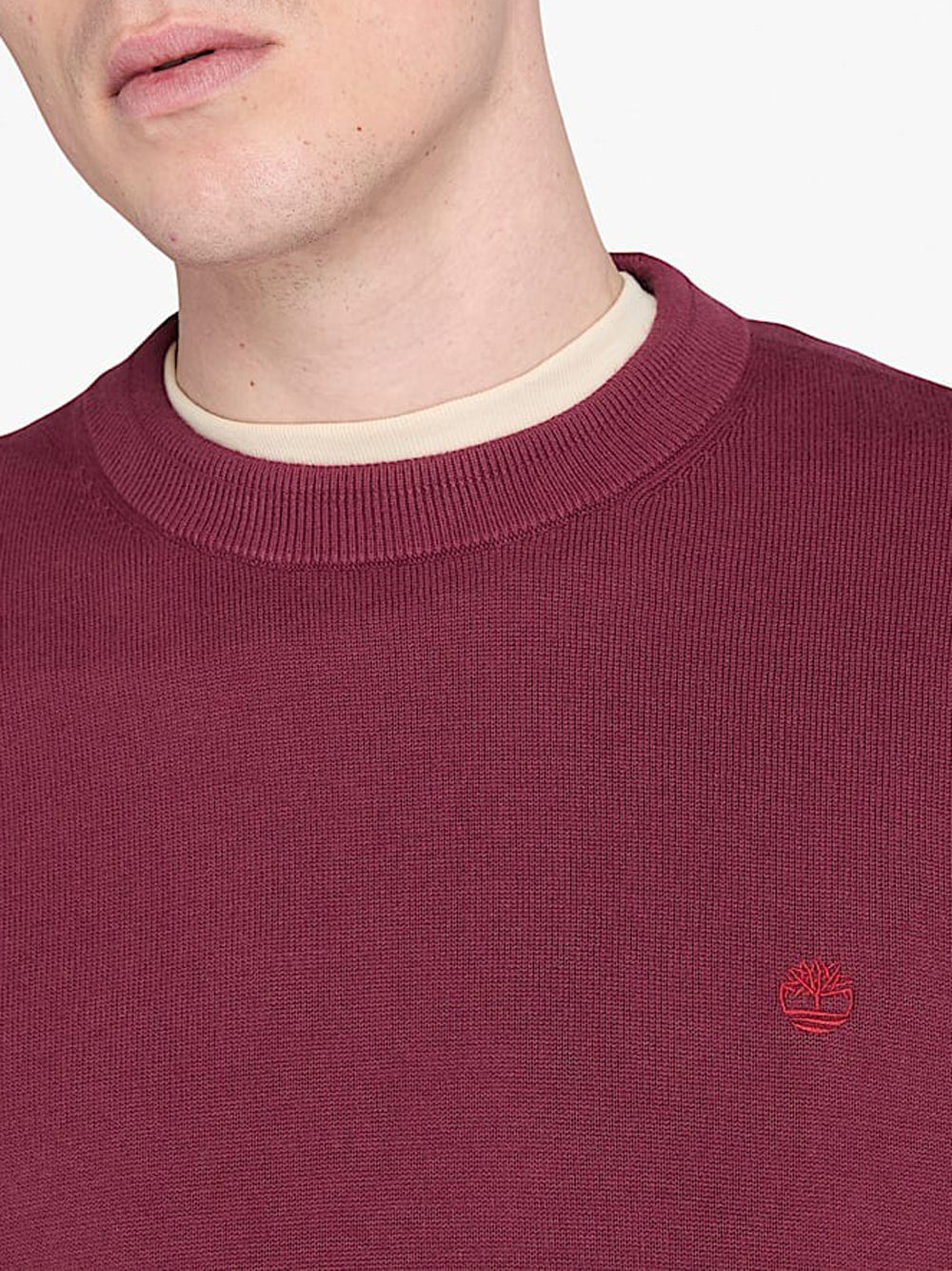 Maglione Timberland da Uomo - Bordeaux