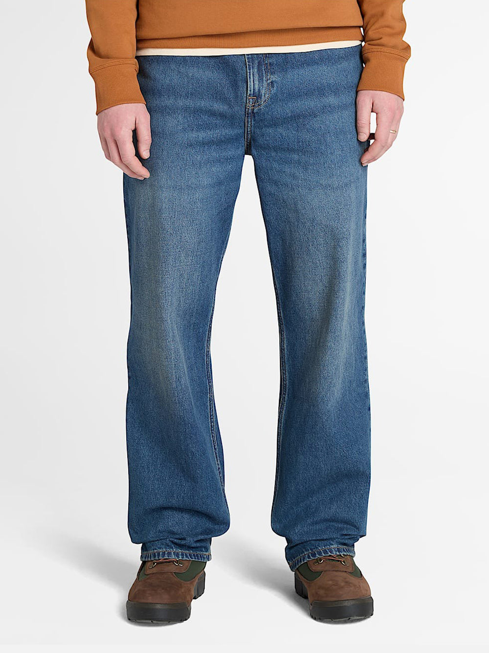Jeans Straight Timberland da Uomo - Denim