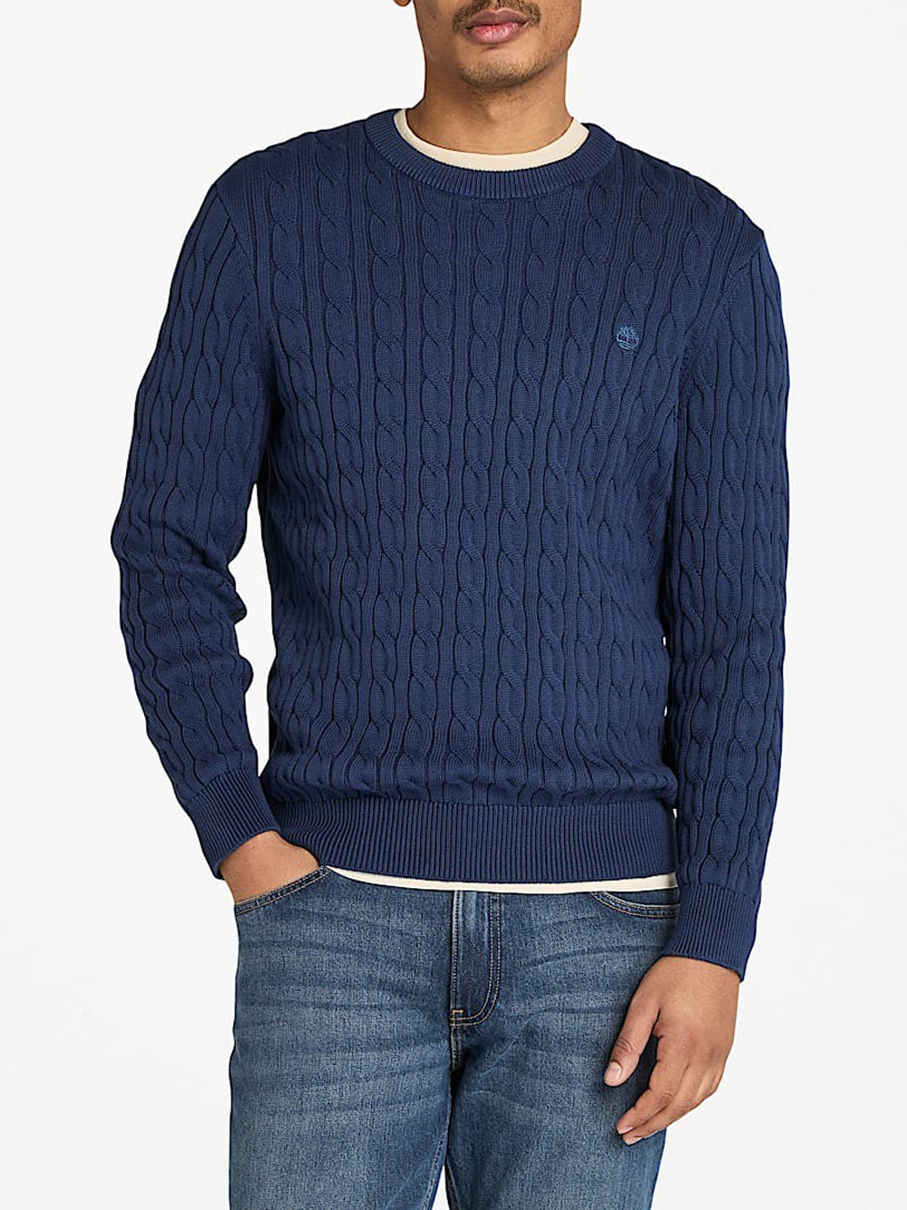 Pullover Timberland da Uomo - Blu
