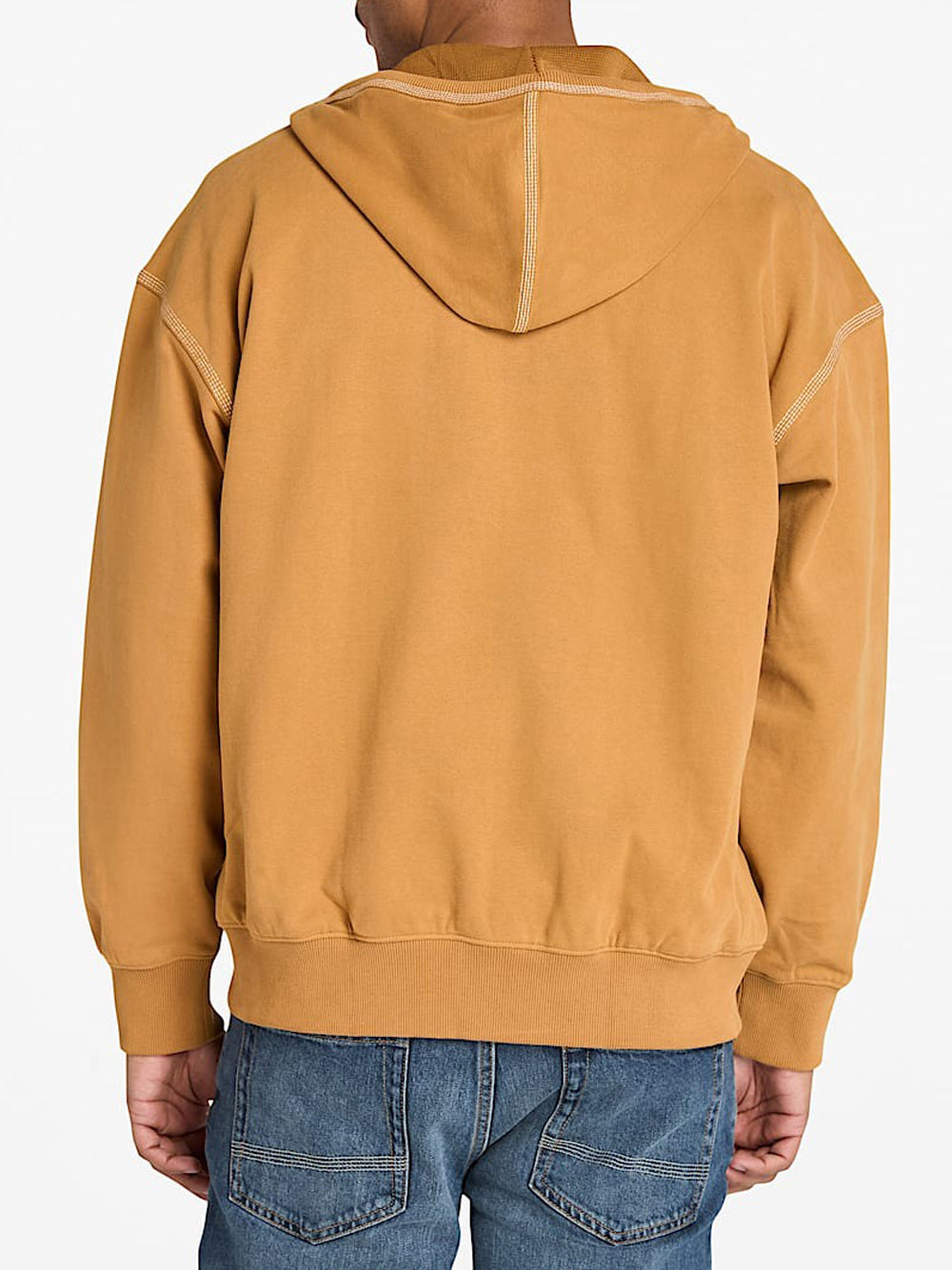 Felpa Zip Timberland da Uomo - Giallo