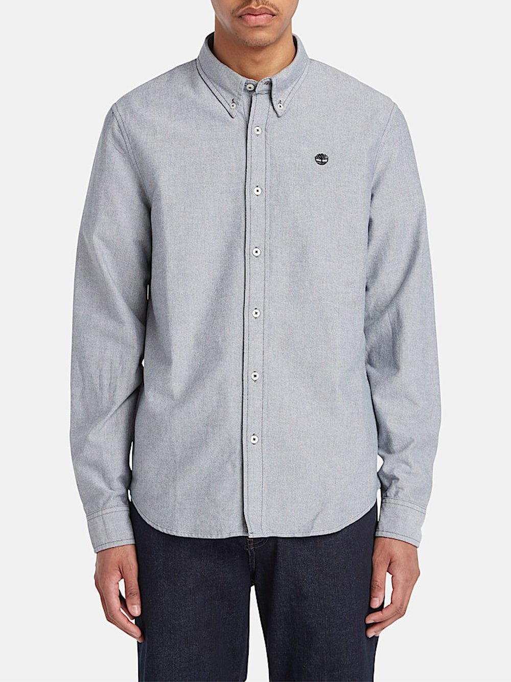 Camicia Casual Timberland da Uomo - Grigio