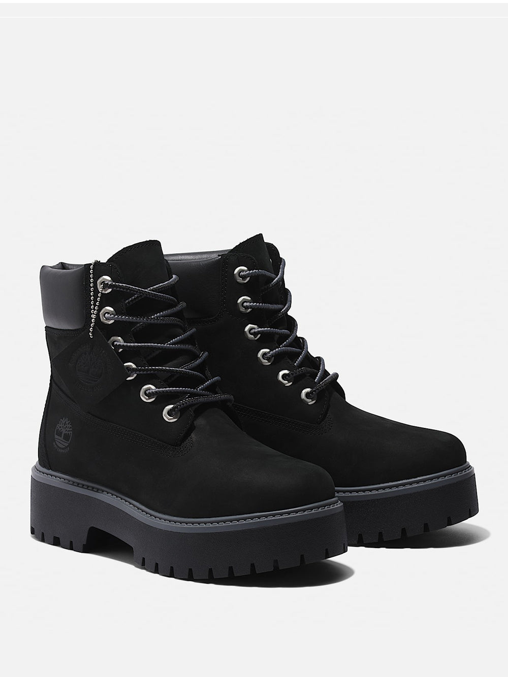 Anfibio Timberland con plateau Stone Street da Donna - Nero