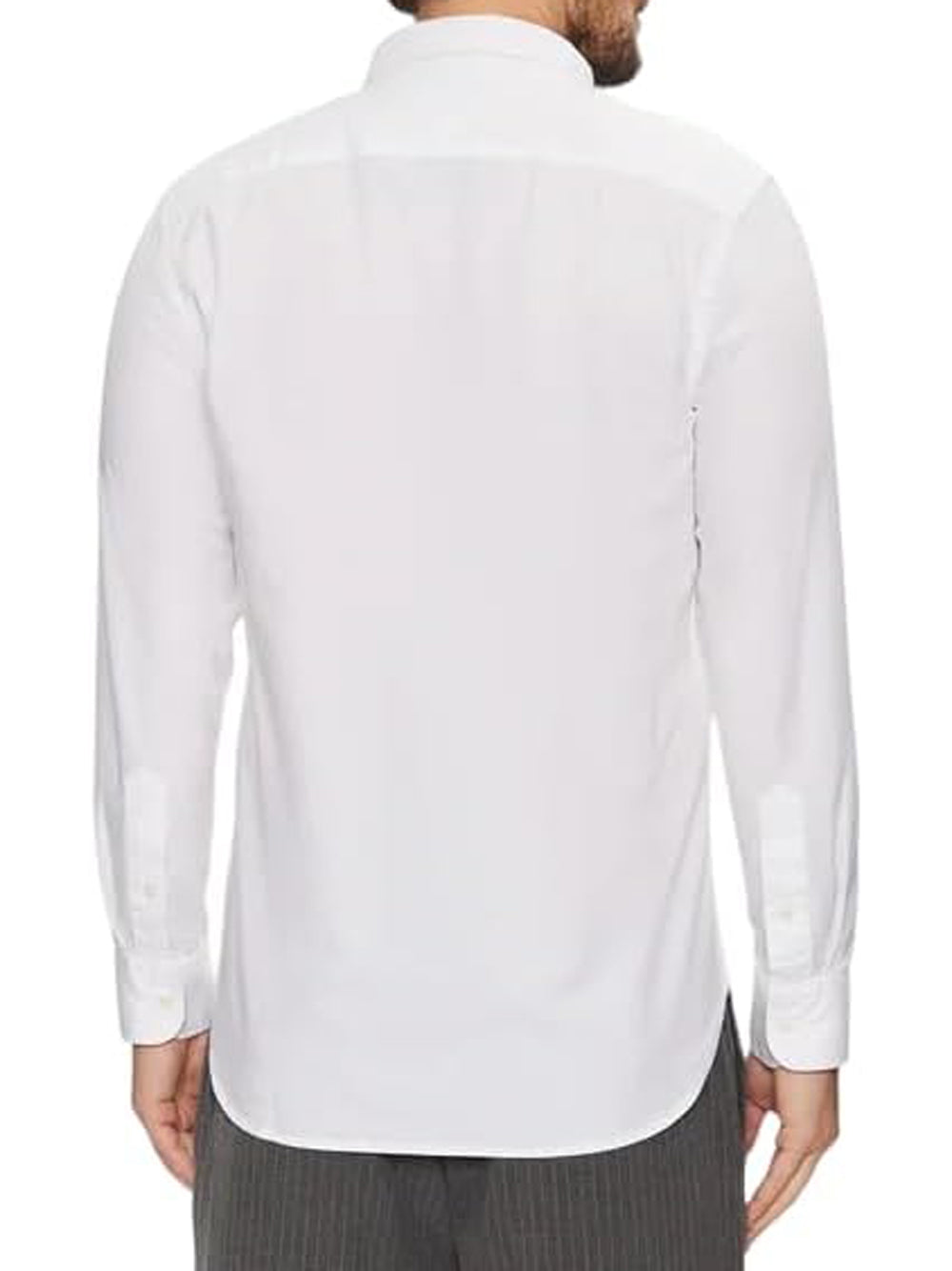 Tommy Hilfiger Camicia Manica Lunga Uomo Mod. MW0MW37578 YCF Bianco