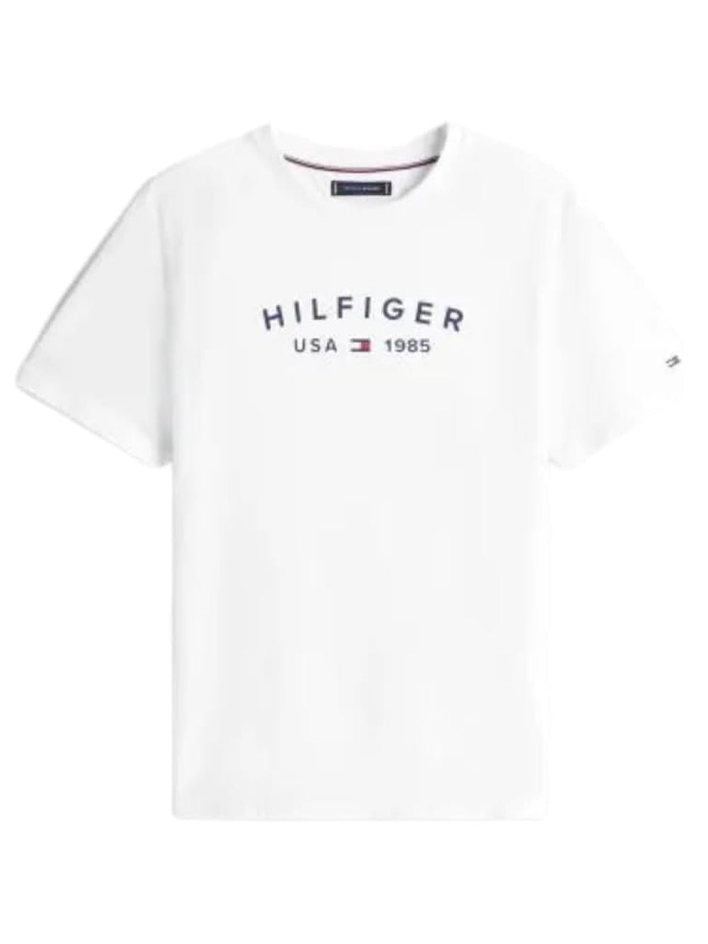Tommy Hilfiger T-shirt Uomo Mod. MW0MW39356 YBR Bianco
