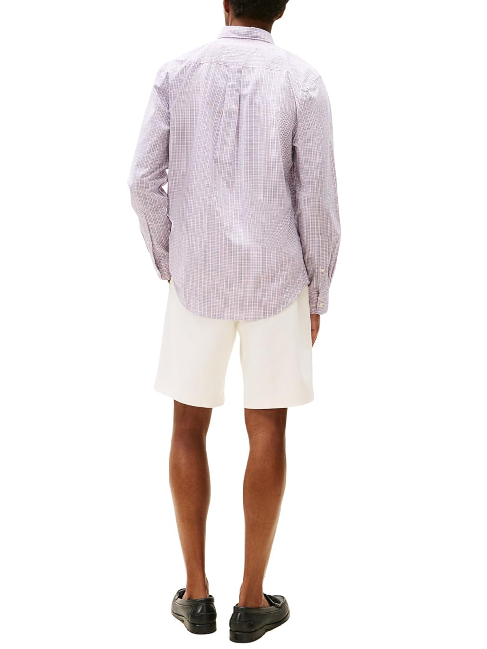 Tommy Hilfiger Camicia Manica Lunga Uomo Mod. MW0MW39459 0PP Rosa