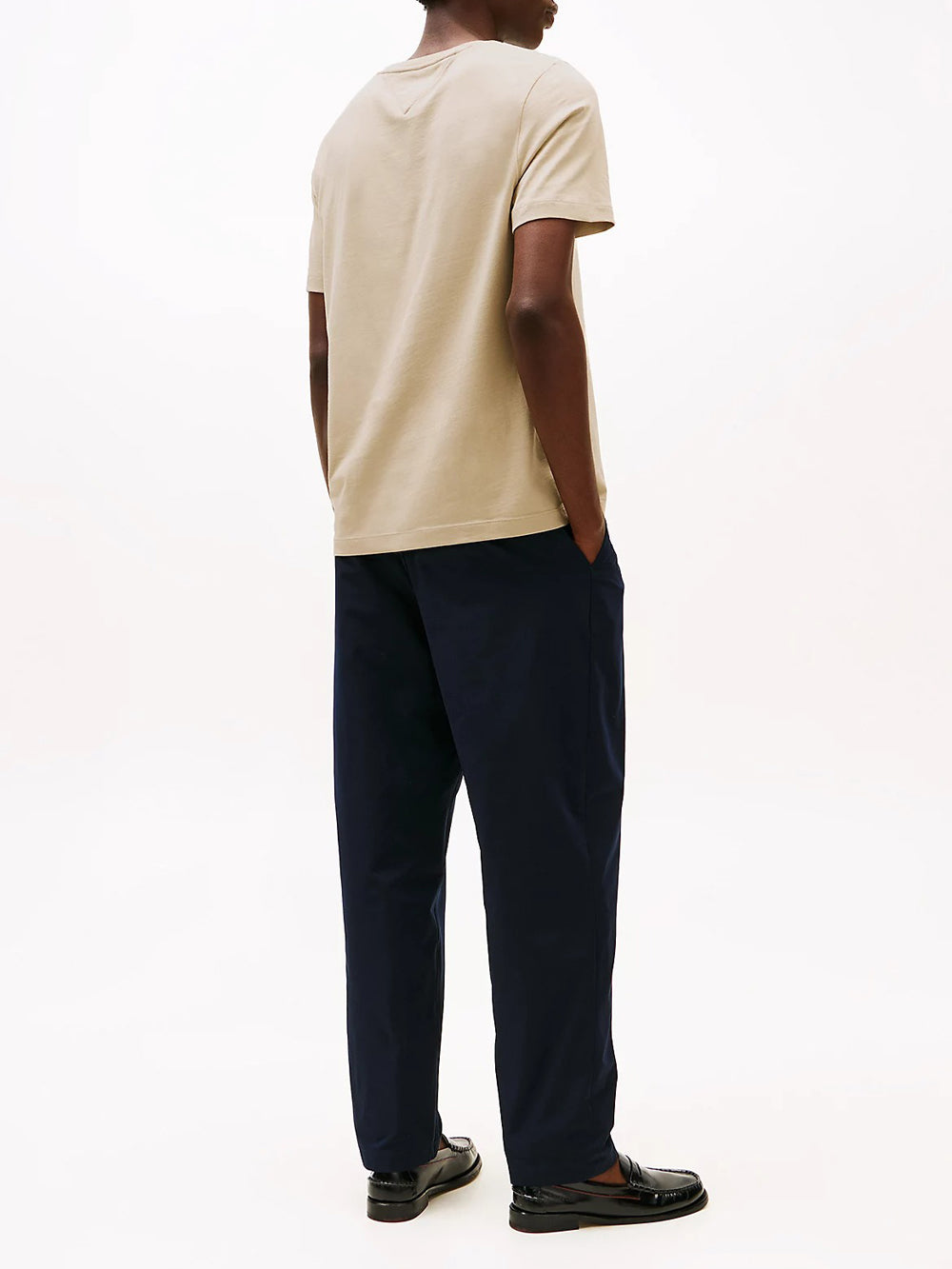 Tommy Hilfiger T-shirt Uomo Mod. MW0MW39995 RBT Beige