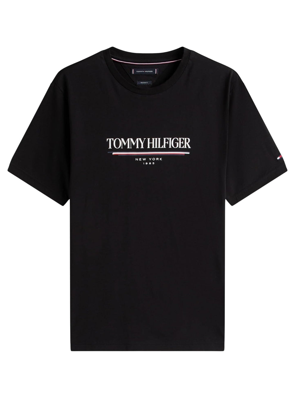 Tommy Hilfiger T-shirt Uomo Mod. MW0MW40324 BDS Black Nero