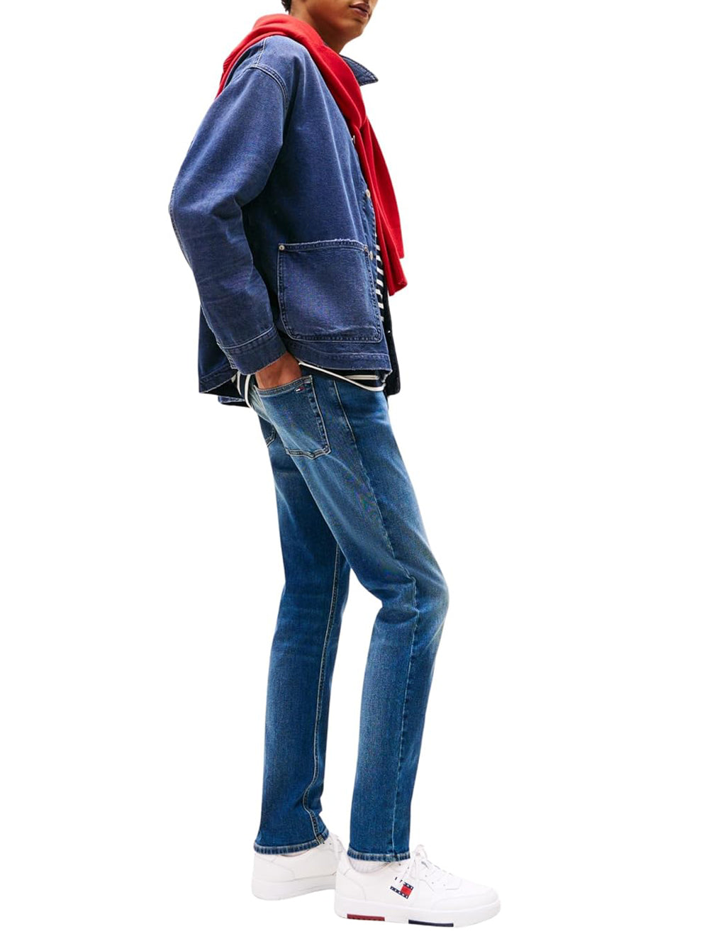 Tommy Hilfiger Tommy Hilfiger Jeans Uomo Mod. DM0DM21238 SCANTON 1BK DENIM Blu