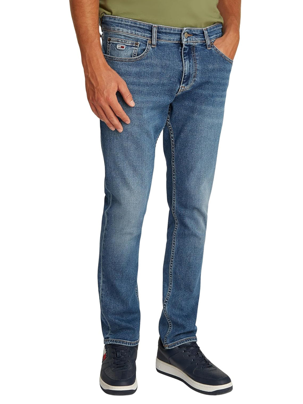 Tommy Hilfiger Tommy Hilfiger Jeans Uomo Mod. DM0DM21378 SCANTON 1A5 DENIM Blu