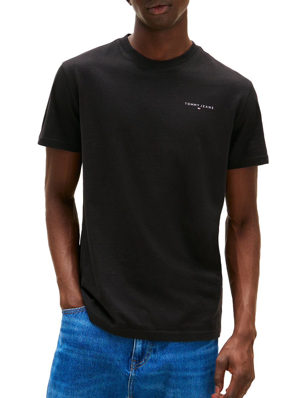 Tommy Hilfiger Tommy Hilfiger T-shirt Uomo Mod. DM0DM21780 BDS BLACK Nero