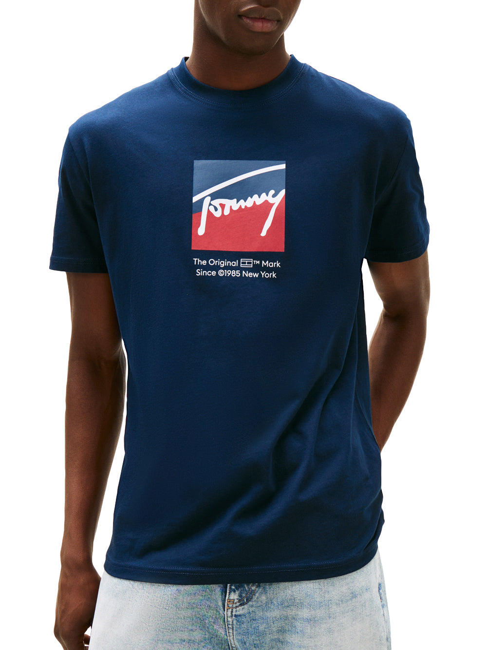 Tommy Hilfiger Tommy Hilfiger T-shirt Uomo Mod. DM0DM21940 C1G Blu