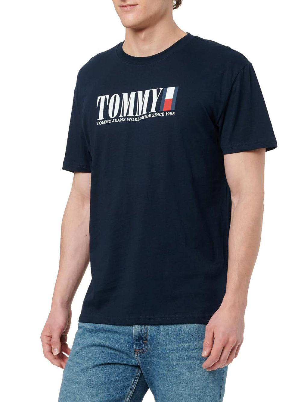 Tommy Hilfiger Tommy Hilfiger T-shirt Uomo Mod. DM0DM21941 C1G Blu