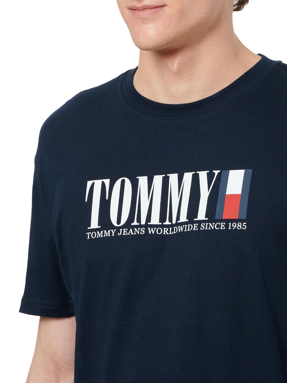 Tommy Hilfiger Tommy Hilfiger T-shirt Uomo Mod. DM0DM21941 C1G Blu
