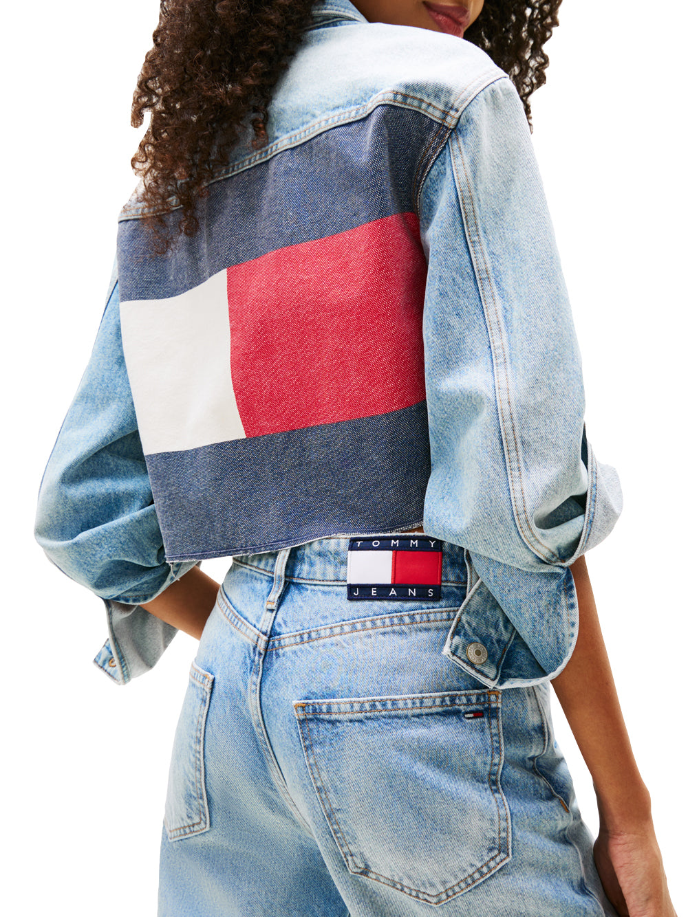 Tommy Hilfiger Tommy Hilfiger Jeans Donna Mod. DW0DW20498 1A5 DENIM Blu