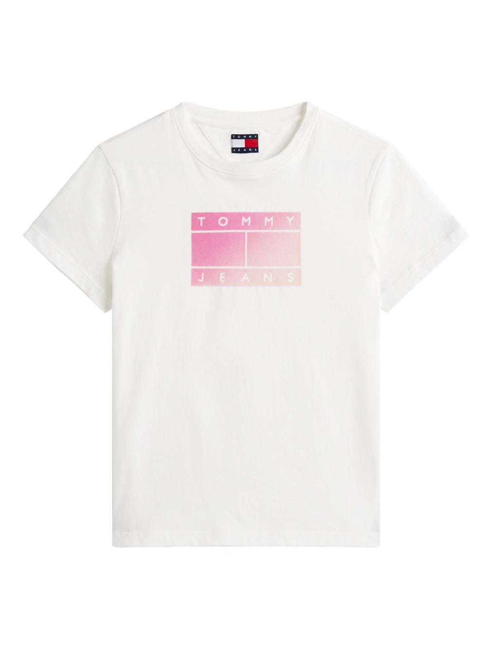 Tommy Hilfiger Tommy Hilfiger T-shirt Donna Mod. DW0DW20905 YBL Bianco
