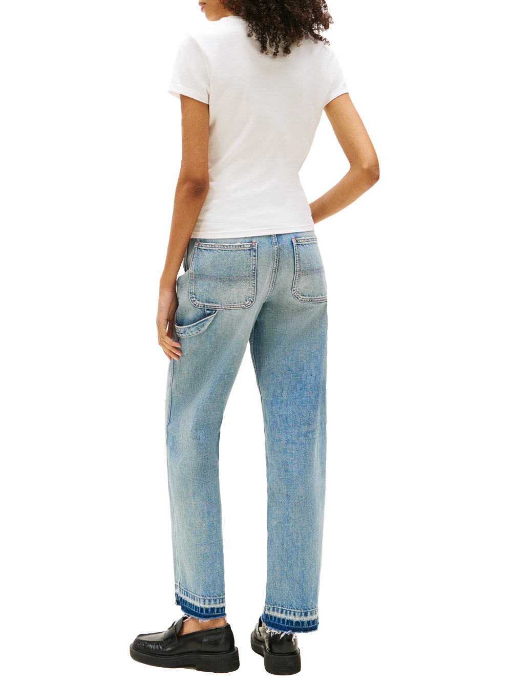 Tommy Hilfiger Tommy Hilfiger T-shirt Donna Mod. DW0DW20913 YBL Bianco