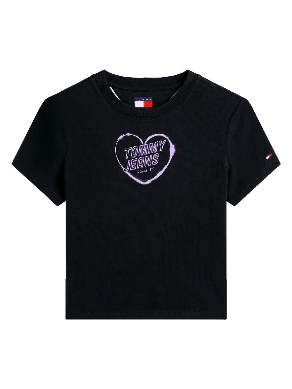 Tommy Hilfiger Tommy Hilfiger T-shirt Donna Mod. DW0DW21390 BDS Nero