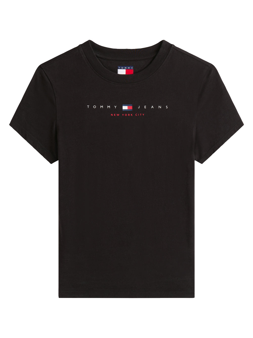 Tommy Hilfiger Tommy Hilfiger T-shirt Donna Mod. DW0DW21422 BDS Nero