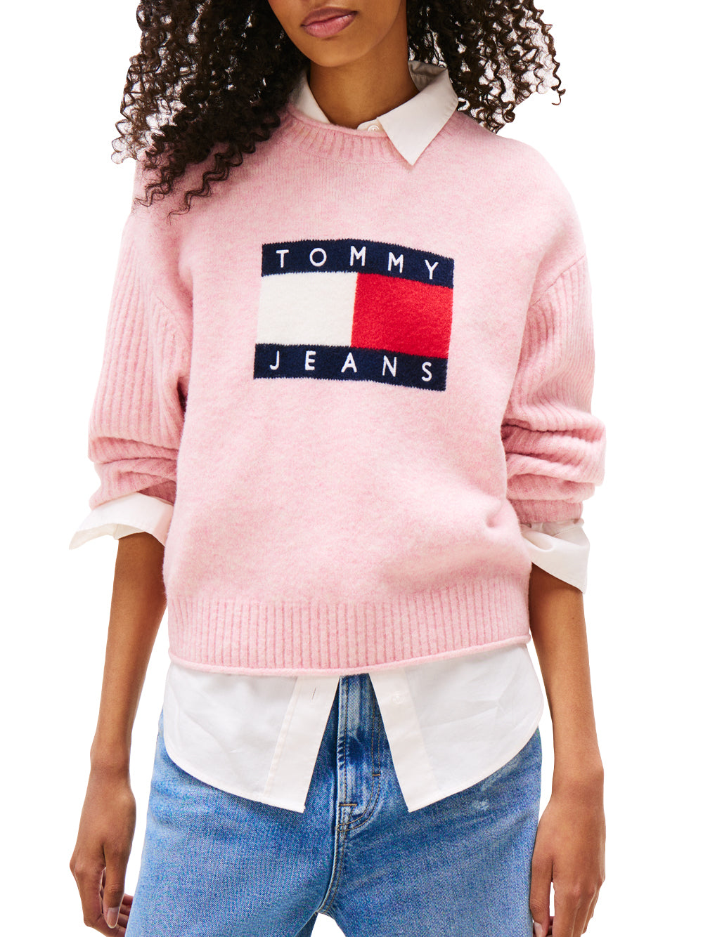 Tommy Hilfiger Tommy Hilfiger Maglia Donna Mod. DW0DW21782 T08 Rosa
