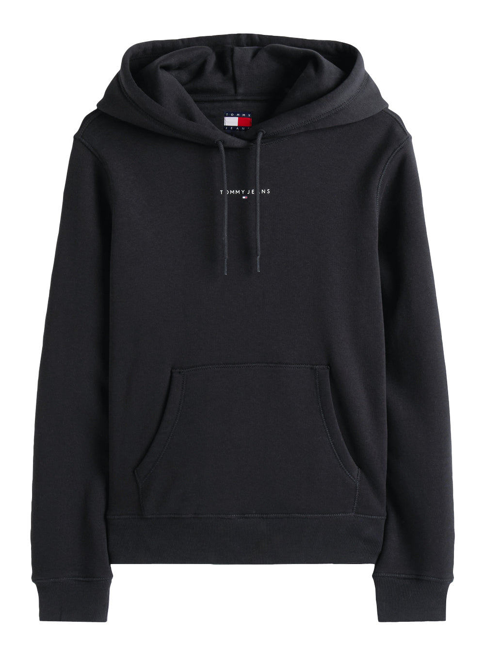 Tommy Hilfiger Tommy Hilfiger Felpa cappuccio Donna Mod. DW0DW21963 BDS Nero