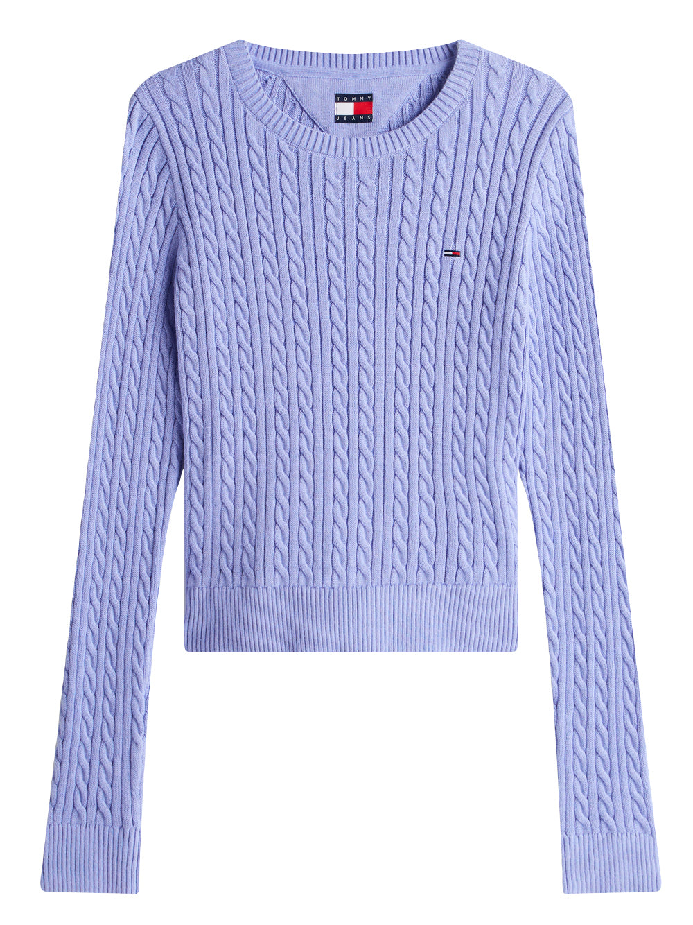 Tommy Hilfiger Tommy Hilfiger Maglia Donna Mod. DW0DW22165 C5Z Celeste Blu