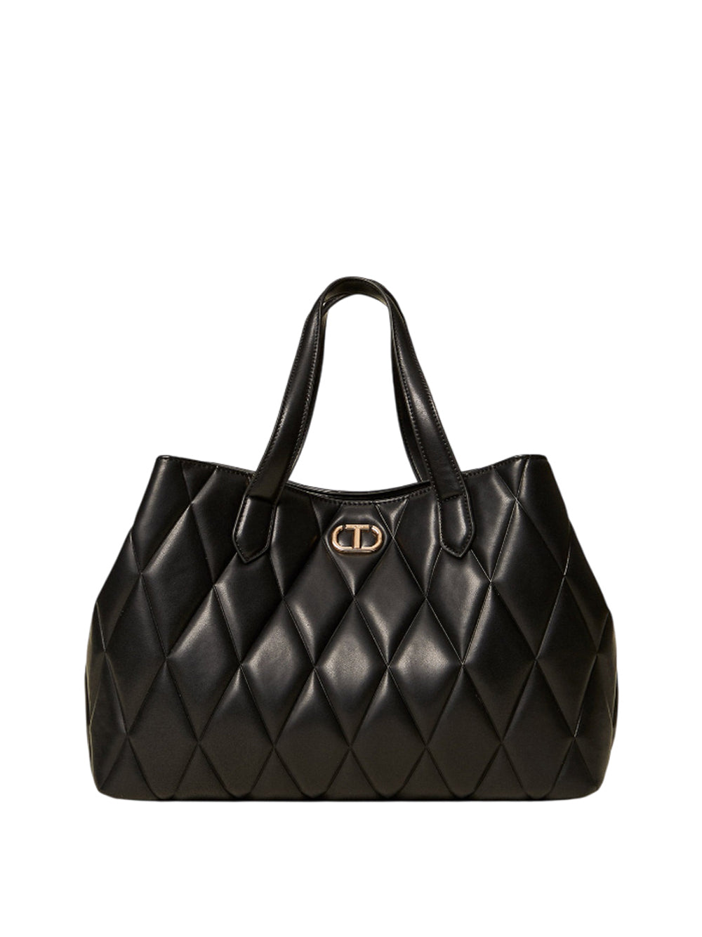 Borsa Shopper Twin Set da Donna - Nero