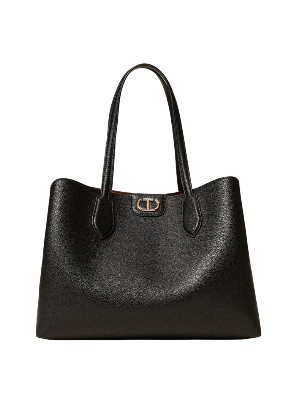 Borsa Shopper Twin Set da Donna - Nero