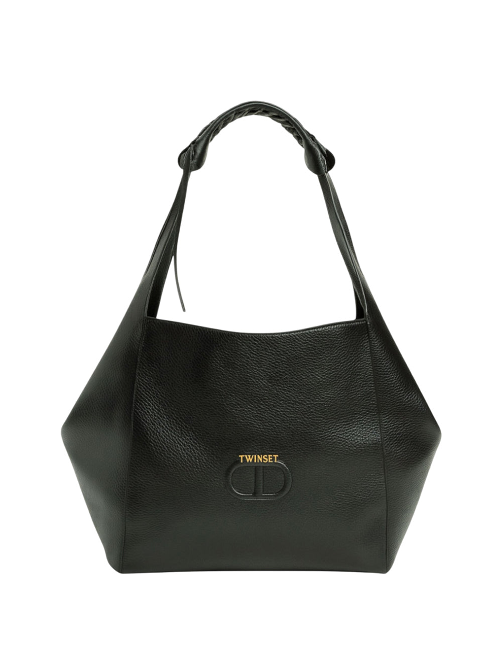 Borsa Shopper Twin Set da Donna - Nero