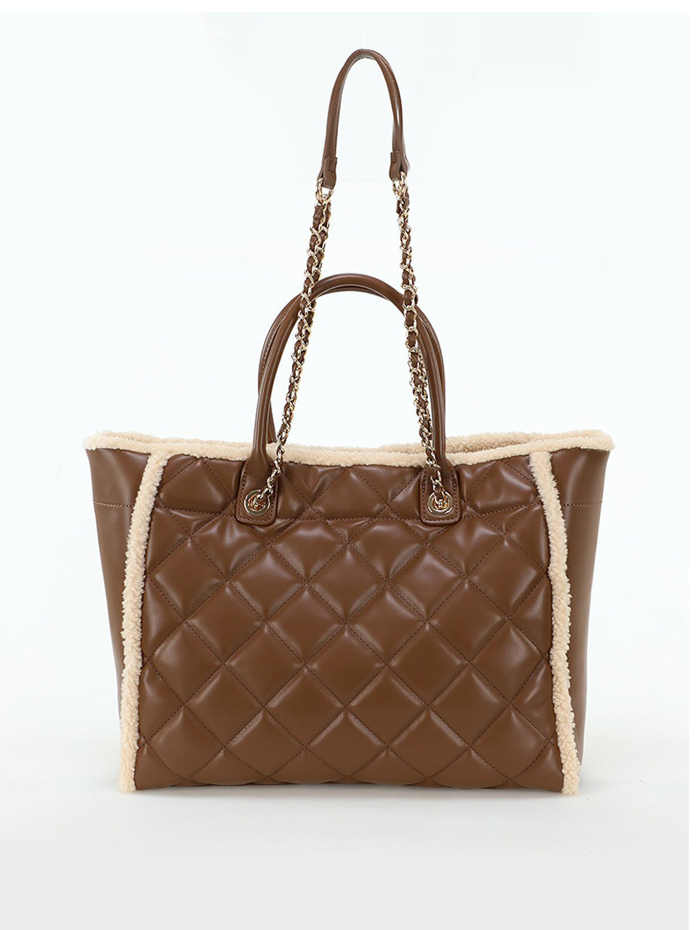 Borsa Shopper Twin Set da Donna - Marrone