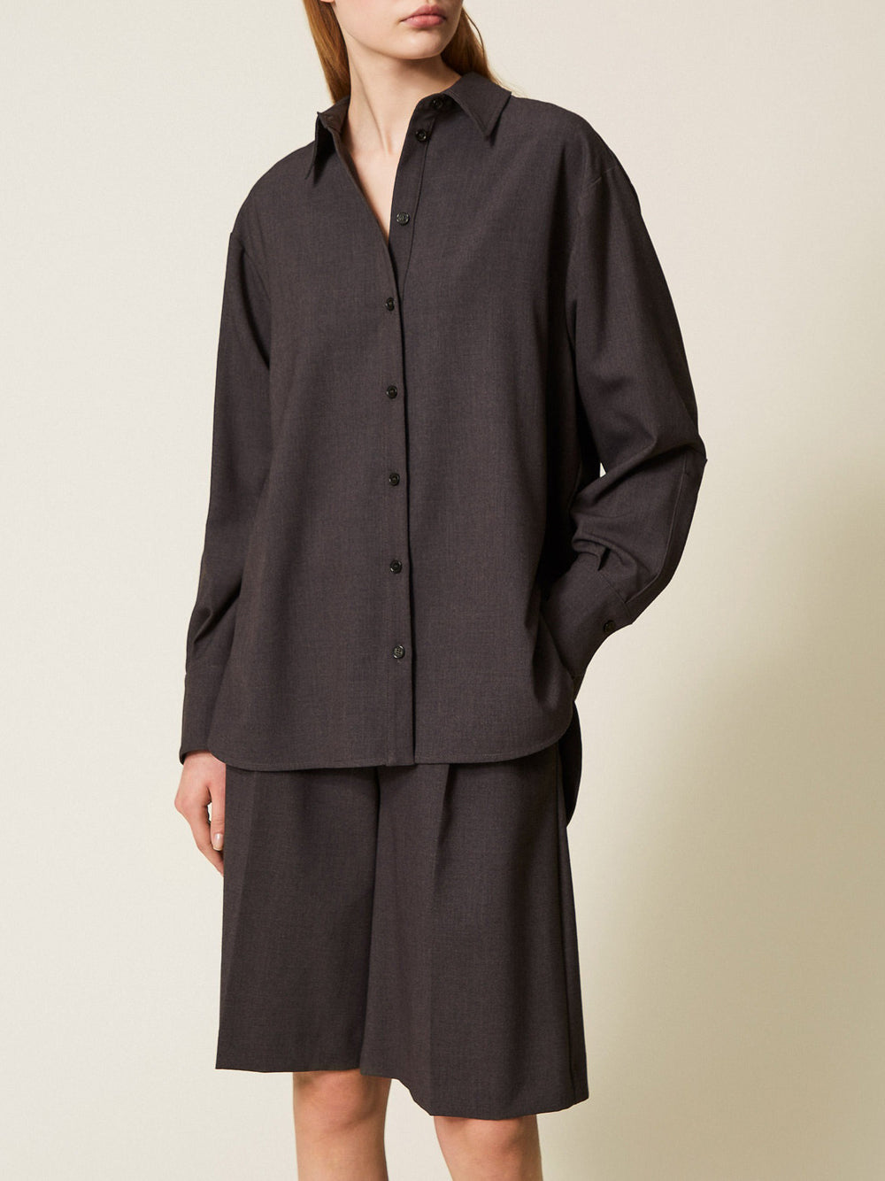 Camicia Twin Set da Donna - Grigio