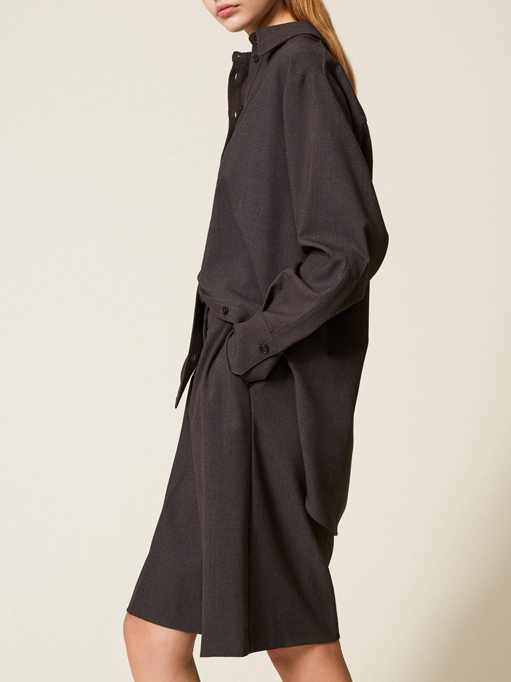 Bermuda Twin Set da Donna - Grigio