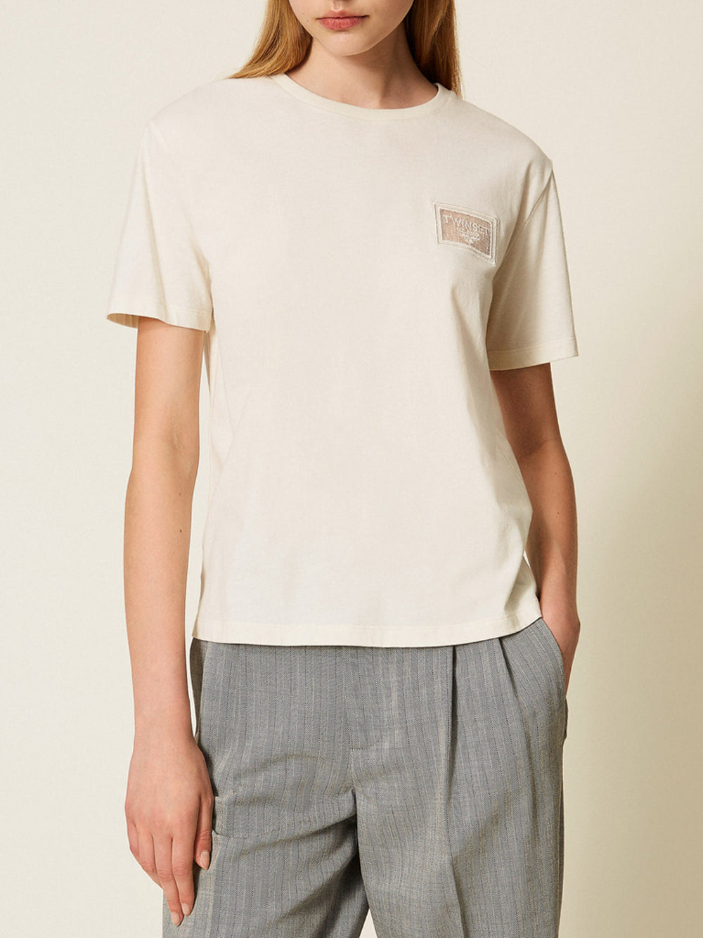 T-shirt Twin Set da Donna - Bianco