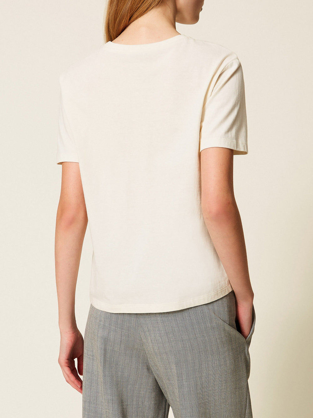 T-shirt Twin Set da Donna - Bianco