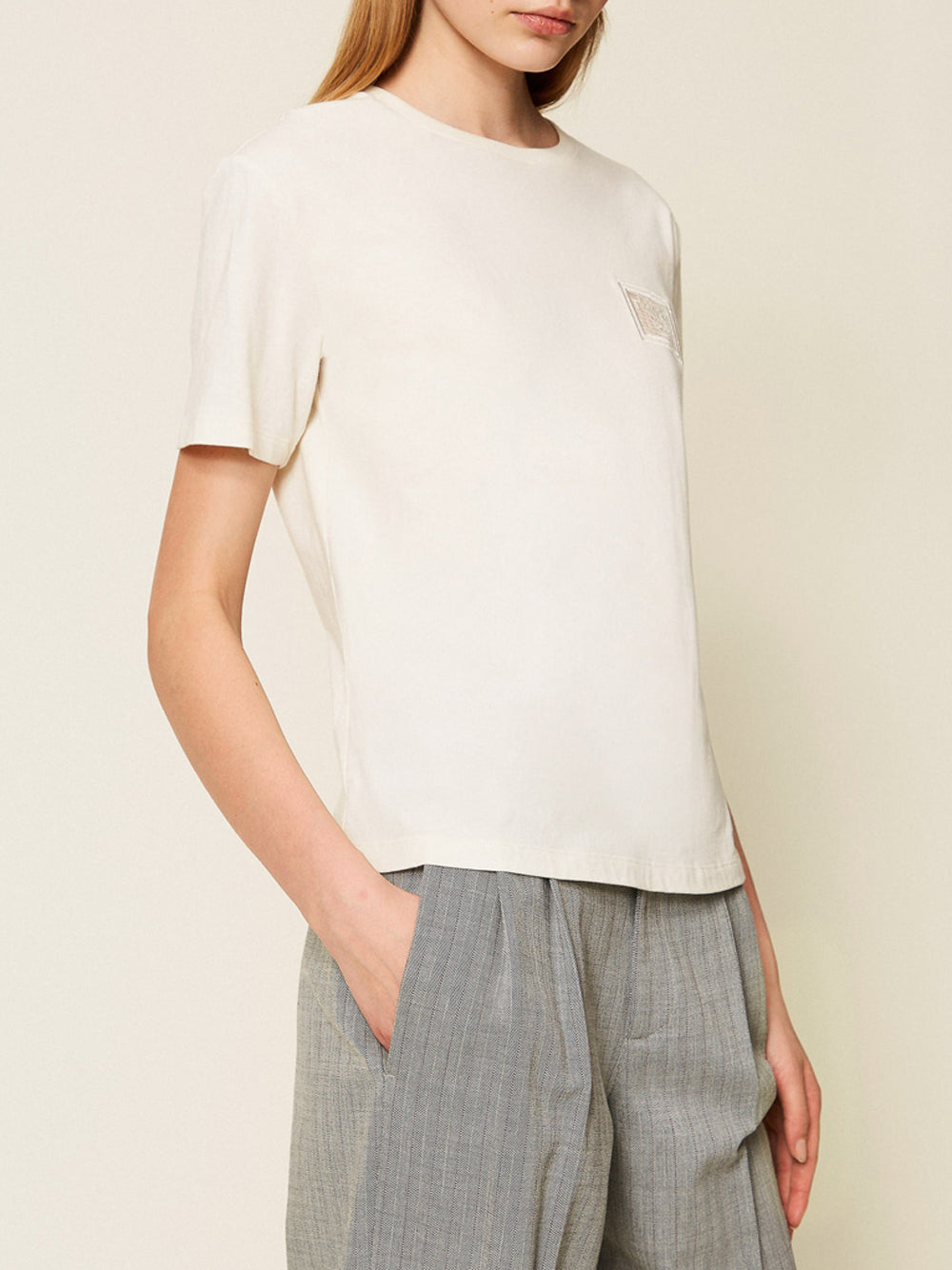 T-shirt Twin Set da Donna - Bianco