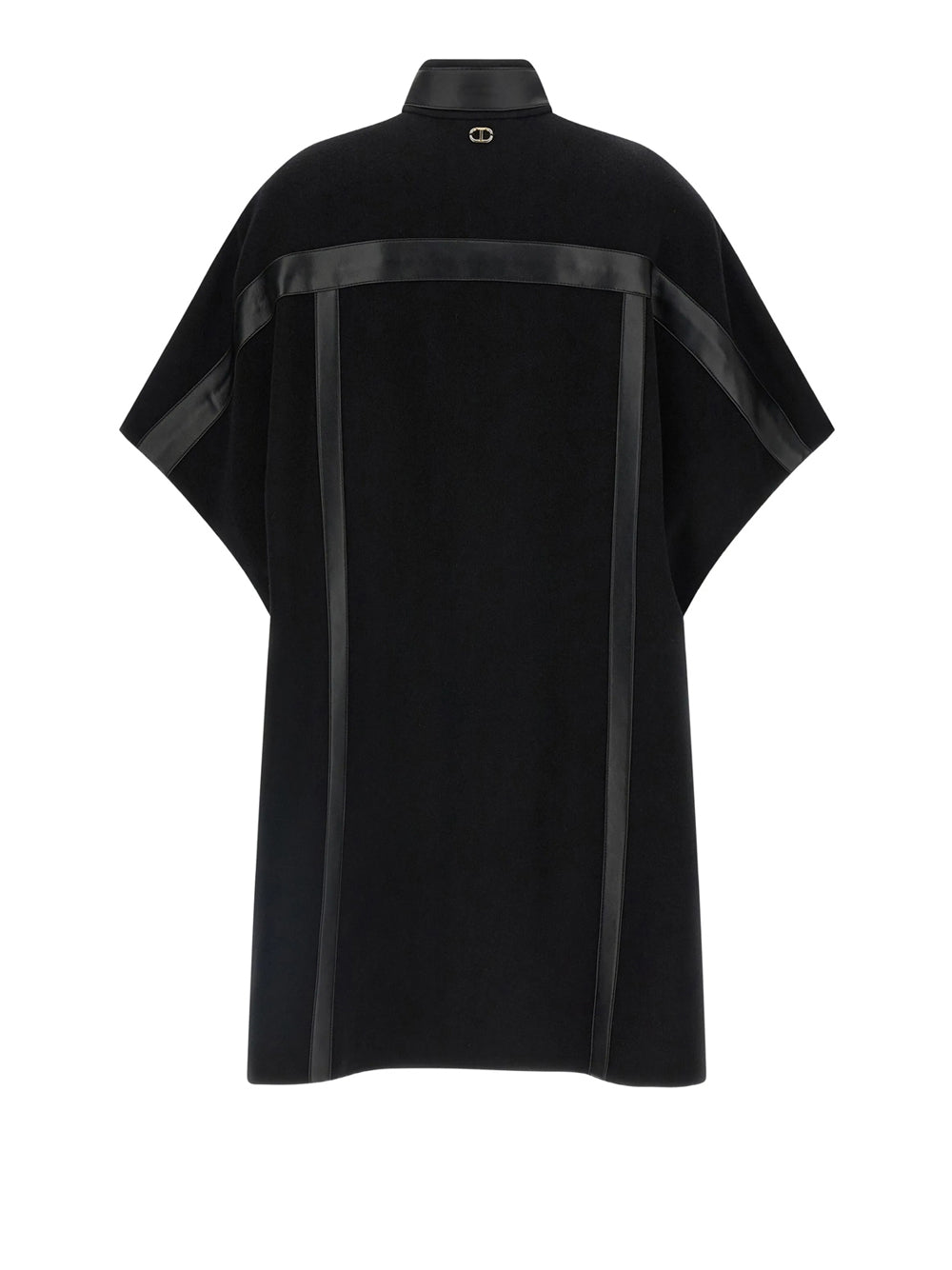 Mantella Twin Set da Donna - Nero