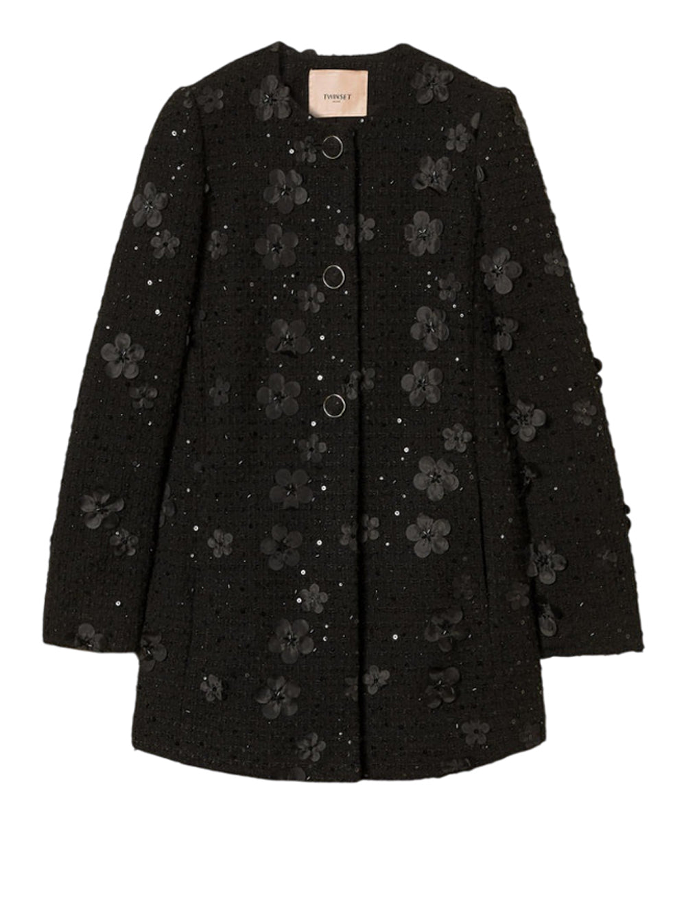 Cappotto Twin Set da Donna - Nero
