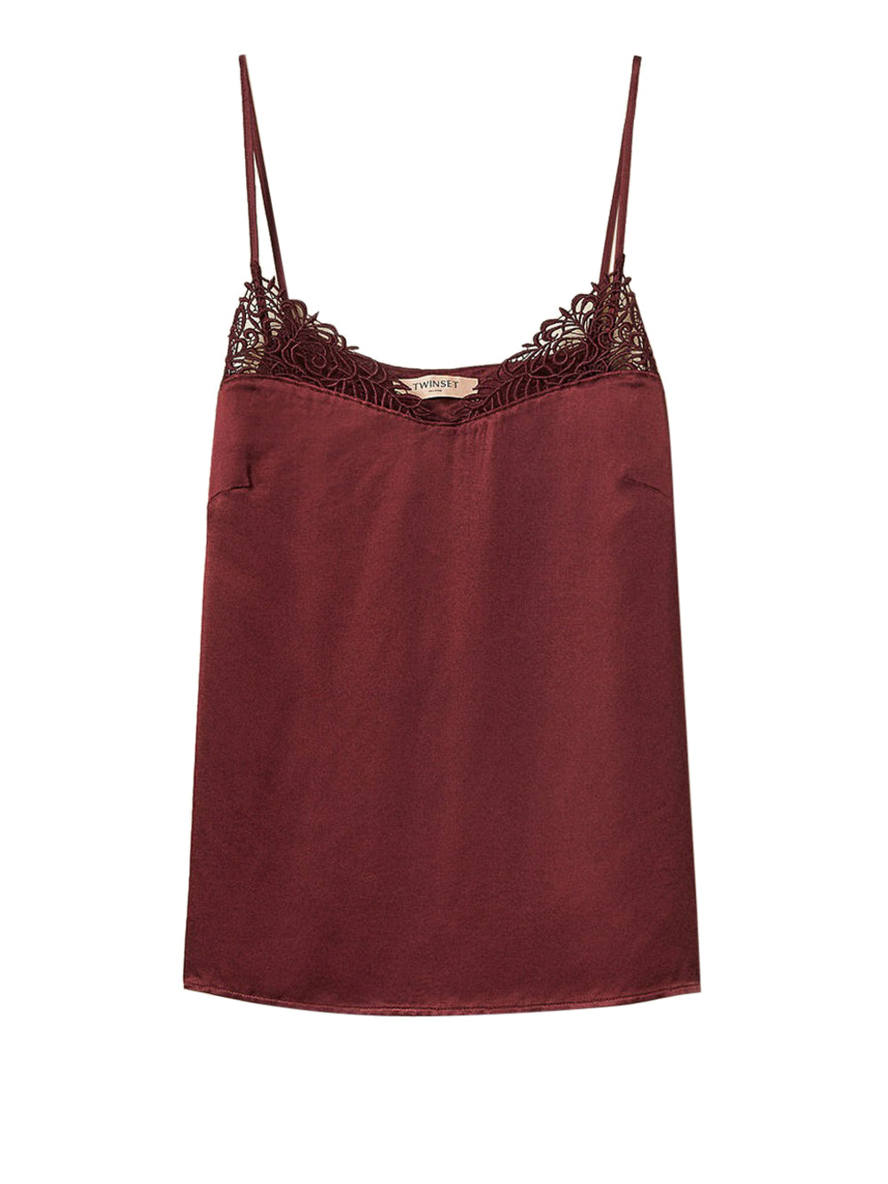 Top Twin Set da Donna - Bordeaux