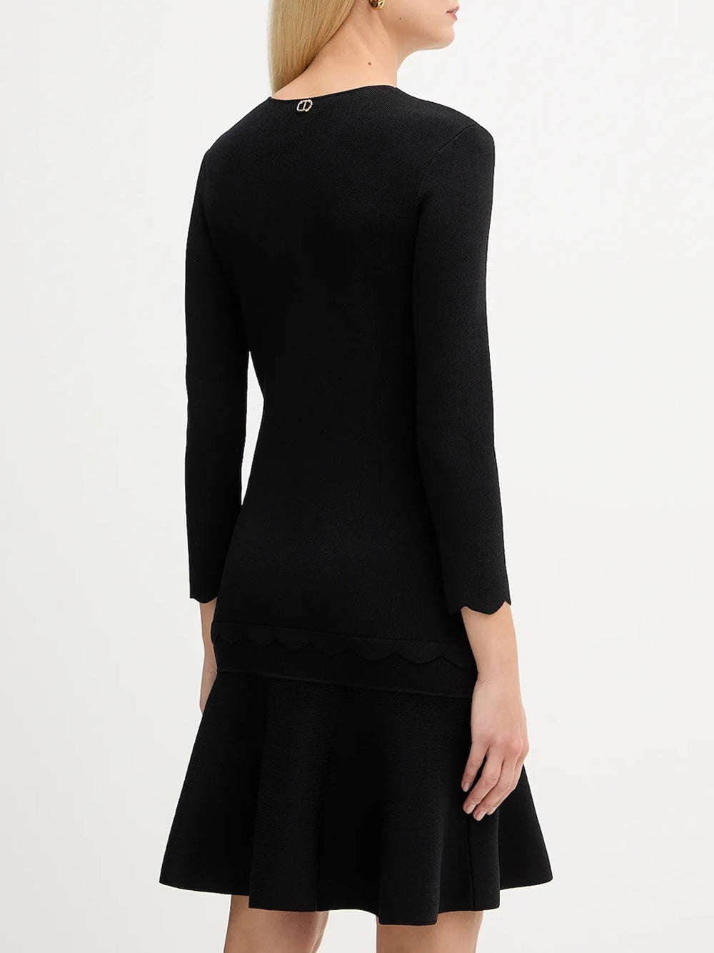 Vestito Mini Twin Set da Donna - Nero