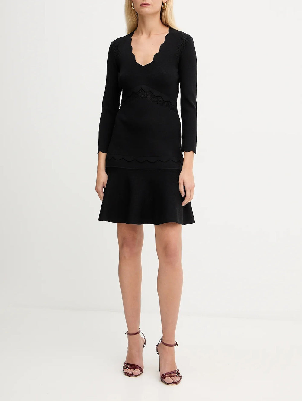 Vestito Mini Twin Set da Donna - Nero