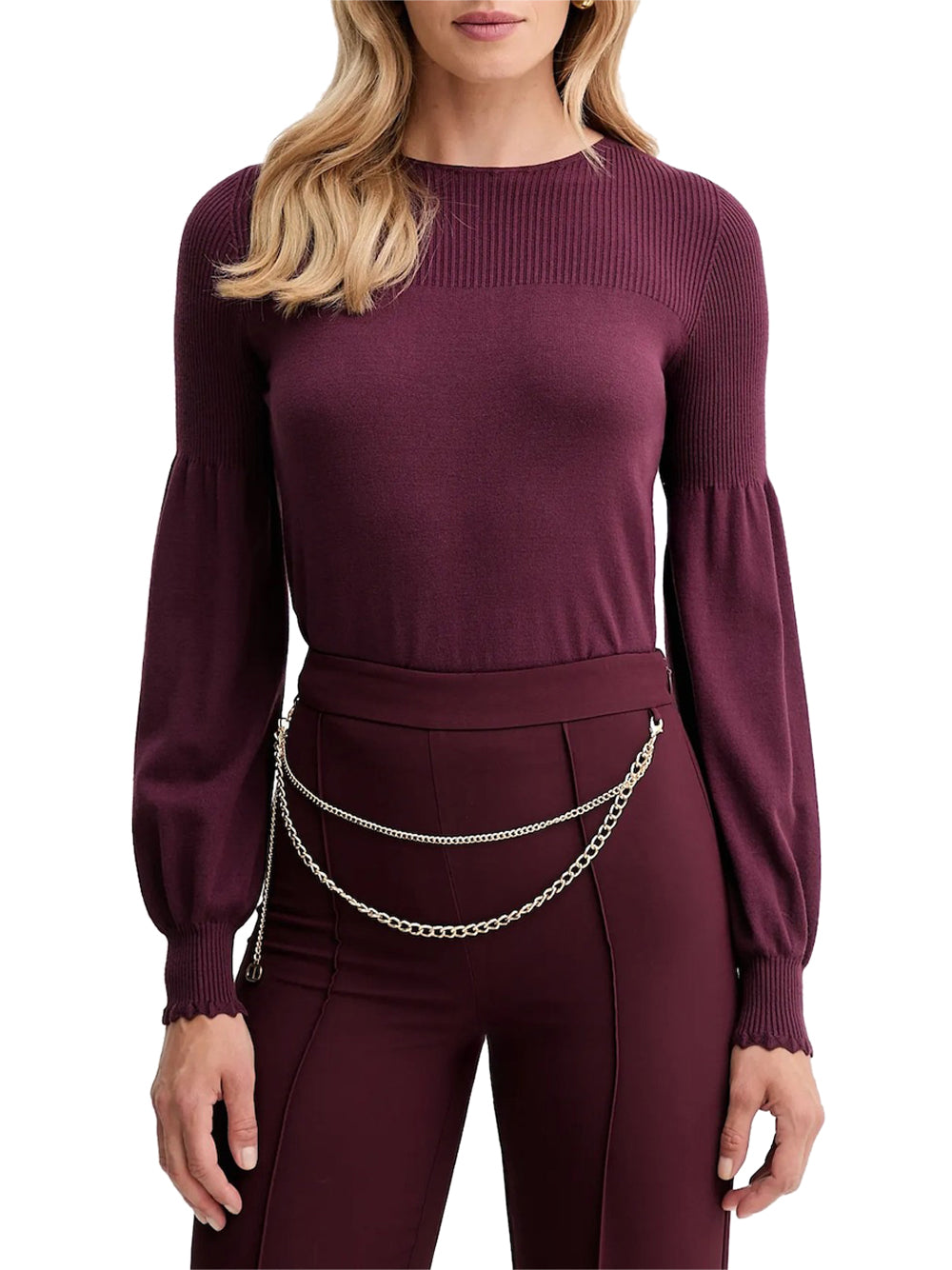 Pullover Twin Set da Donna - Bordeaux