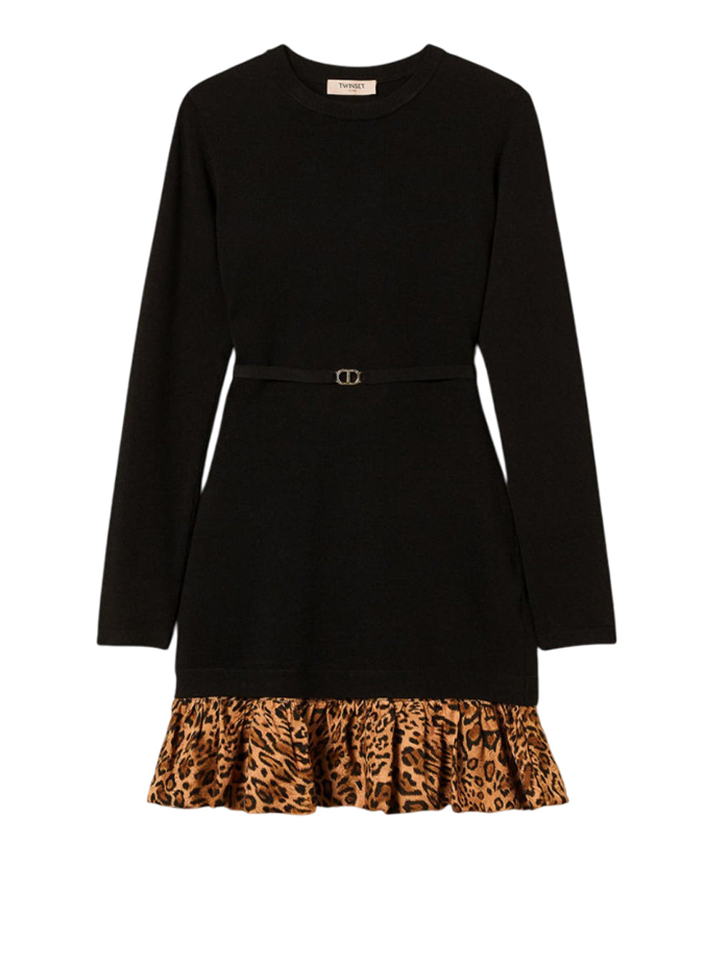 Vestito Mini Twin Set da Donna - Nero