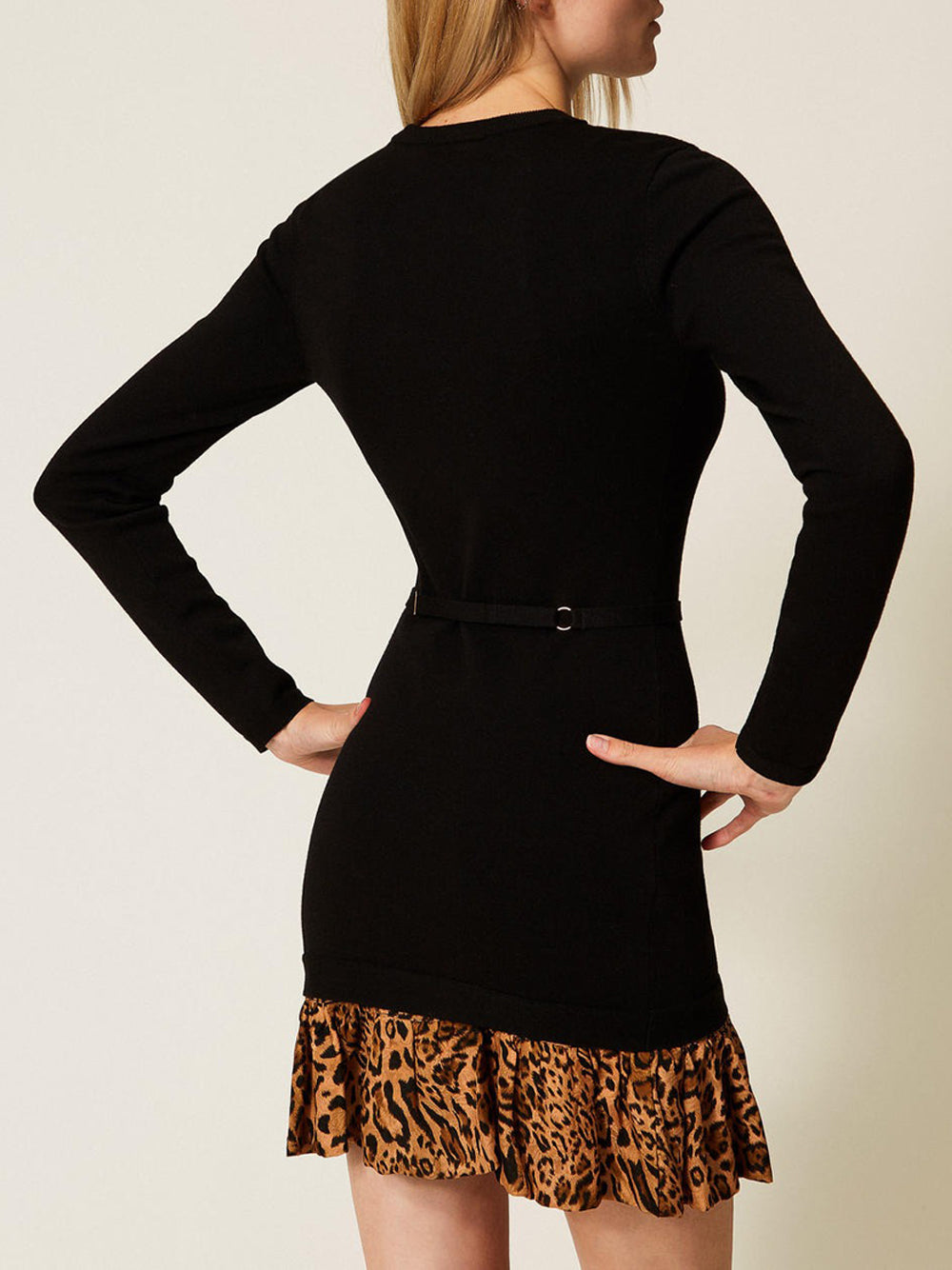 Vestito Mini Twin Set da Donna - Nero