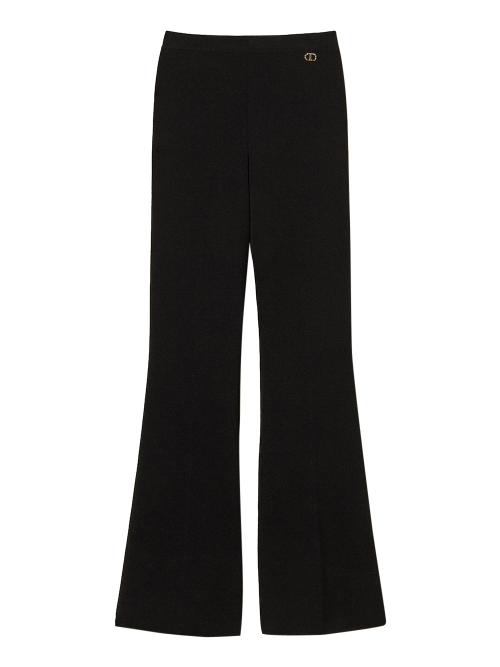 Pantalone Zampa Twin Set da Donna - Nero