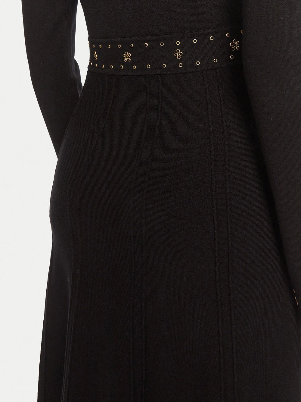 Vestito Longuette Twin Set da Donna - Nero