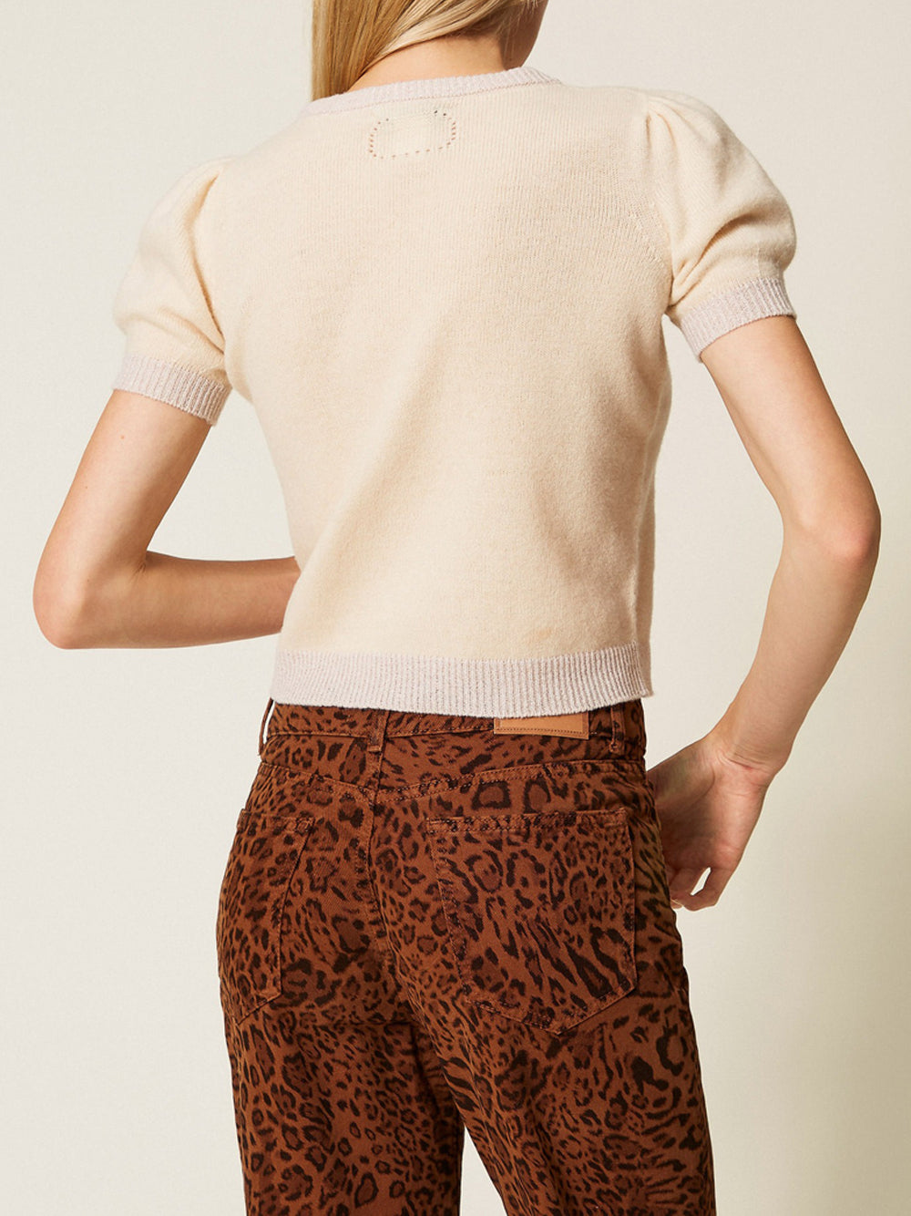 Maglia Twin Set da Donna - Avorio